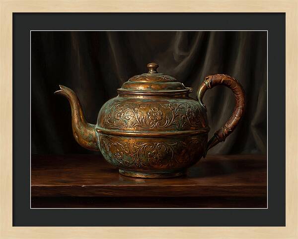 Vintage Teapot Elegance