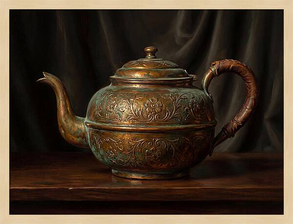 Vintage Teapot Elegance