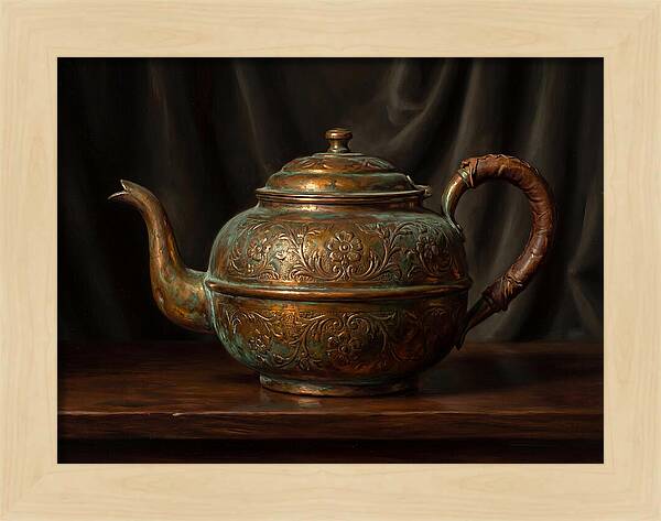 Vintage Teapot Elegance