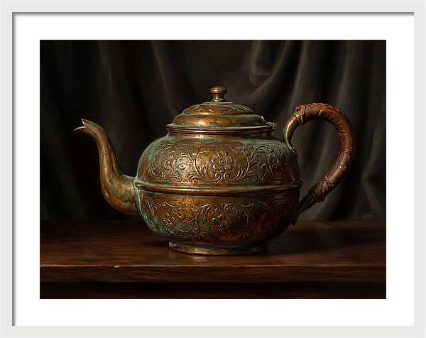 Vintage Teapot Elegance