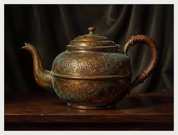 Vintage Teapot Elegance