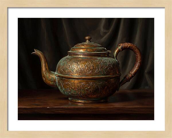 Vintage Teapot Elegance