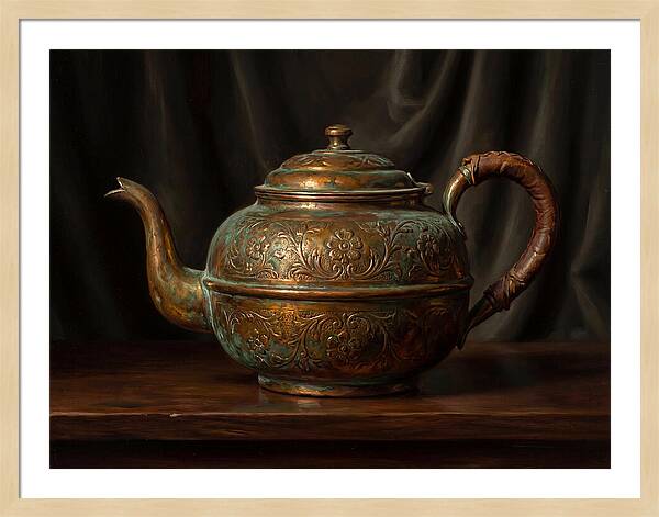 Vintage Teapot Elegance