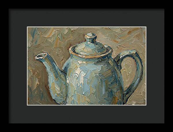 Vintage Teapot In Soft Hues