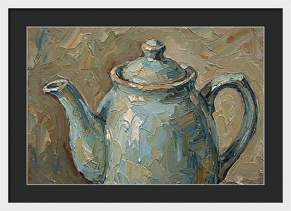 Vintage Teapot In Soft Hues
