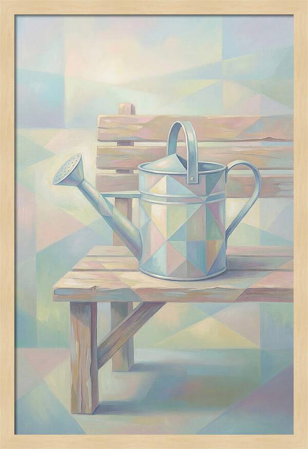 Vintage Tin Watering Can