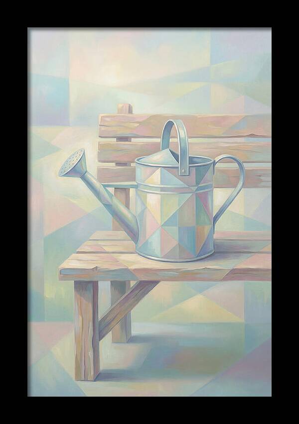 Vintage Tin Watering Can