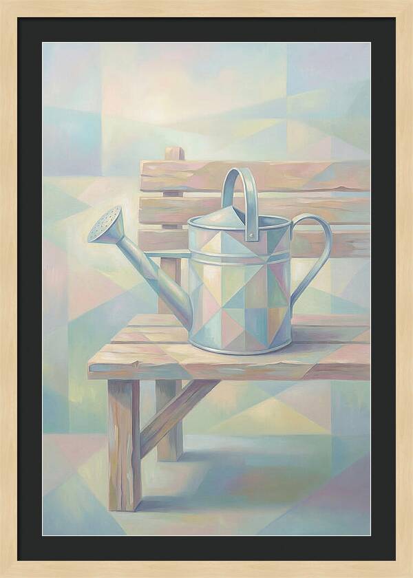 Vintage Tin Watering Can