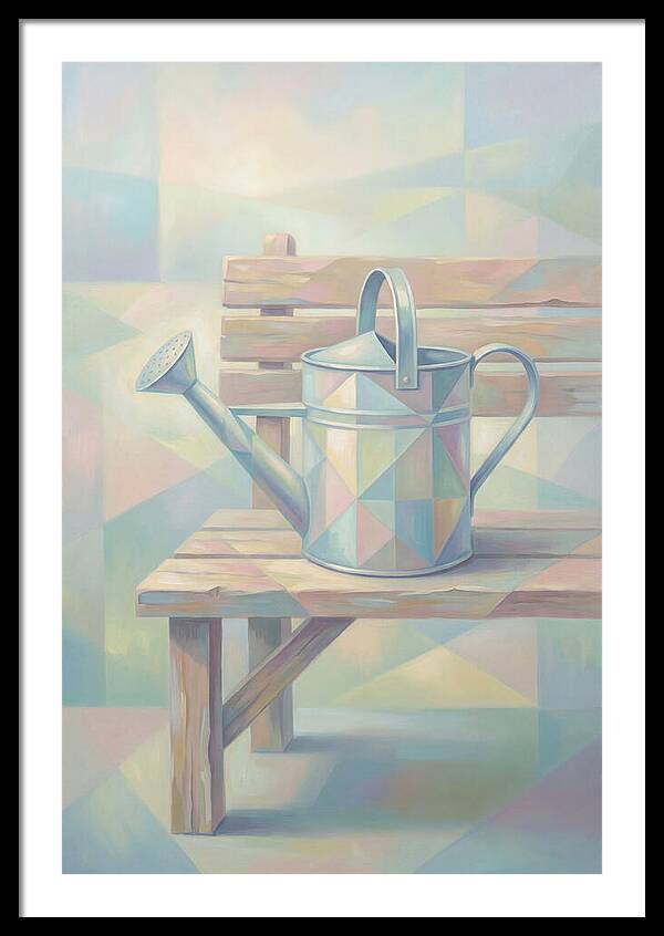 Vintage Tin Watering Can