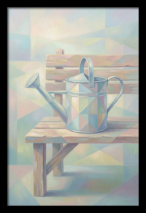 Vintage Tin Watering Can