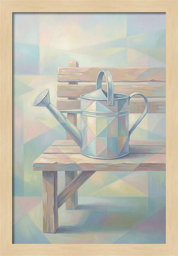 Vintage Tin Watering Can