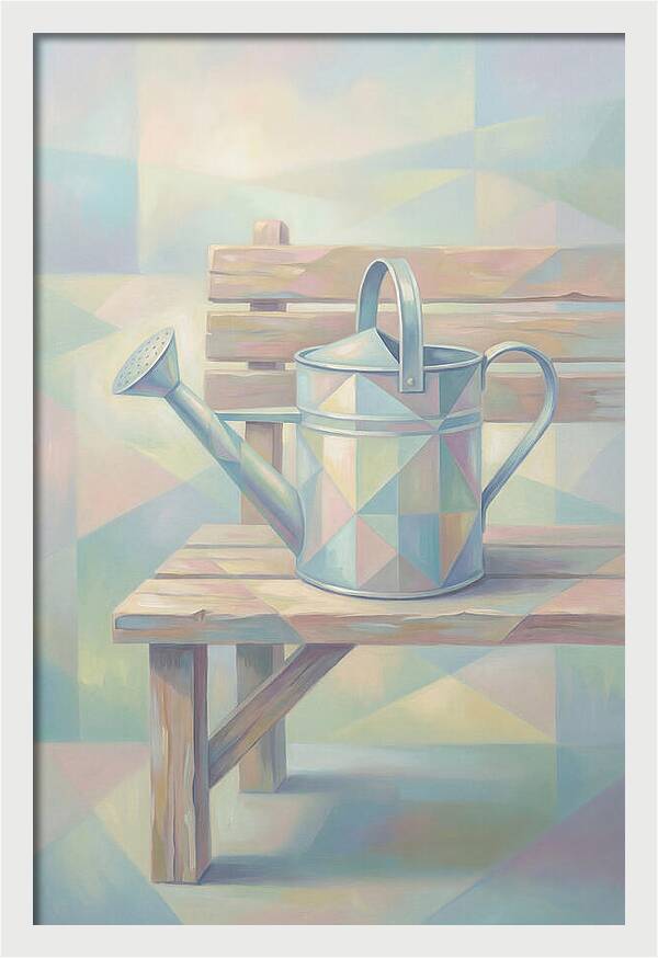Vintage Tin Watering Can