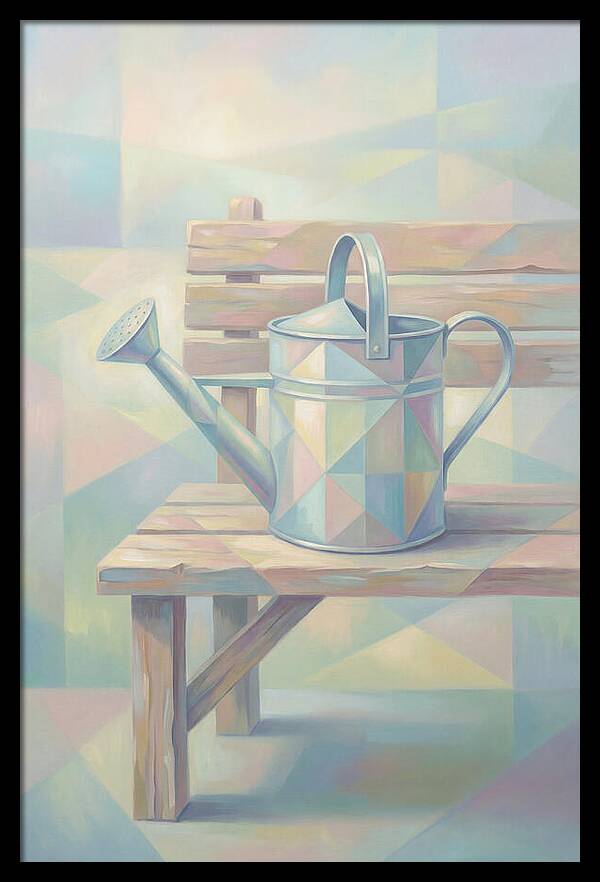 Vintage Tin Watering Can