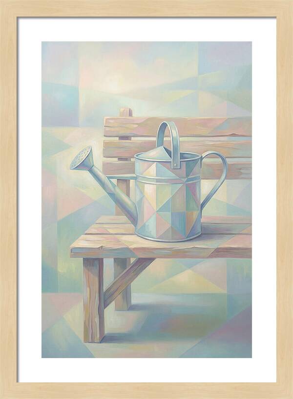 Vintage Tin Watering Can