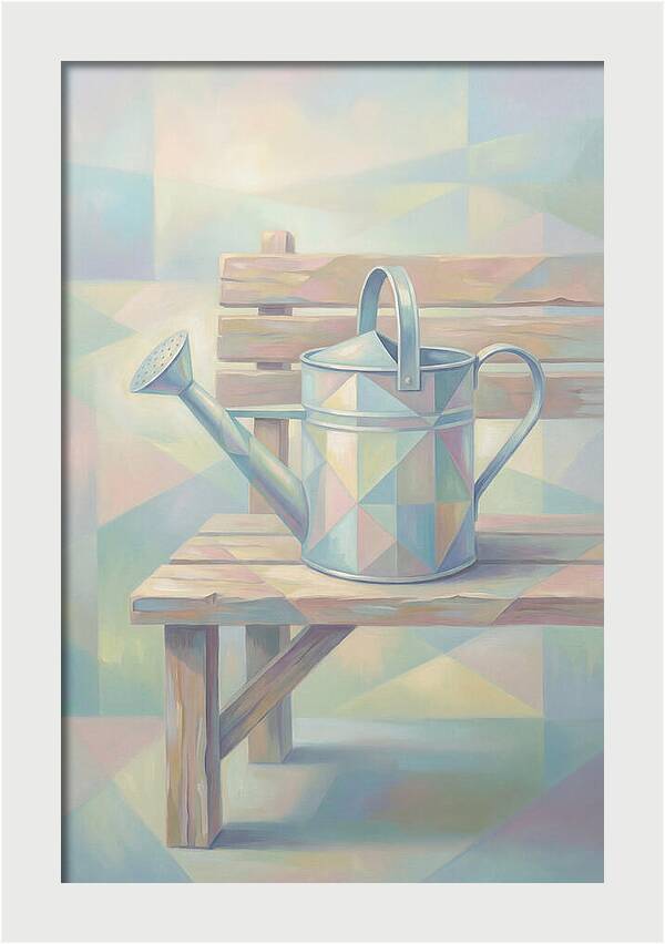 Vintage Tin Watering Can
