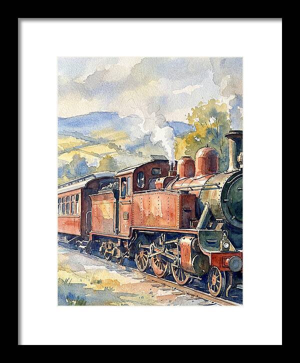 Vintage Train Journey