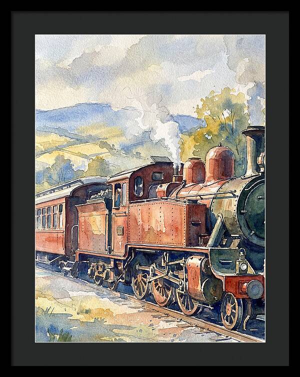 Vintage Train Journey