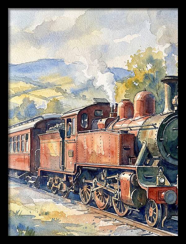 Vintage Train Journey