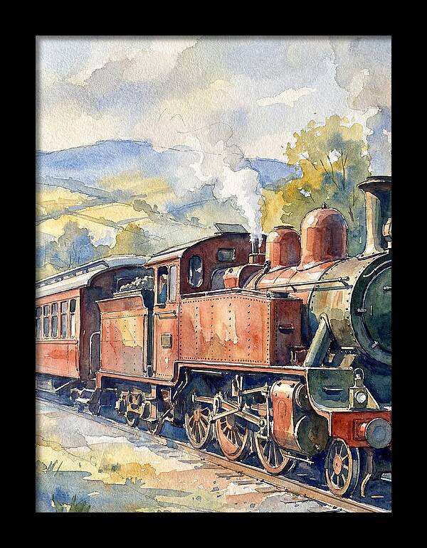 Vintage Train Journey