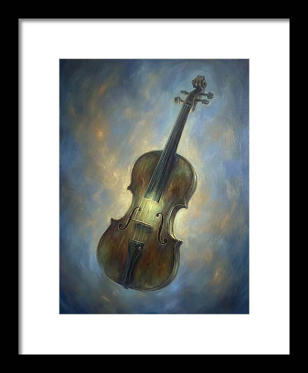Vintage Violin Illuminated Elegance