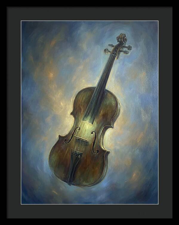 Vintage Violin Illuminated Elegance