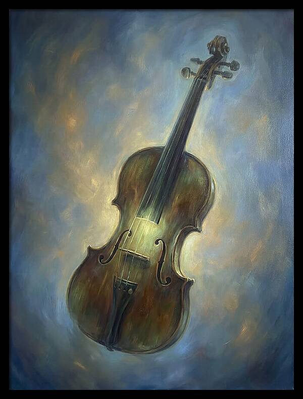 Vintage Violin Illuminated Elegance