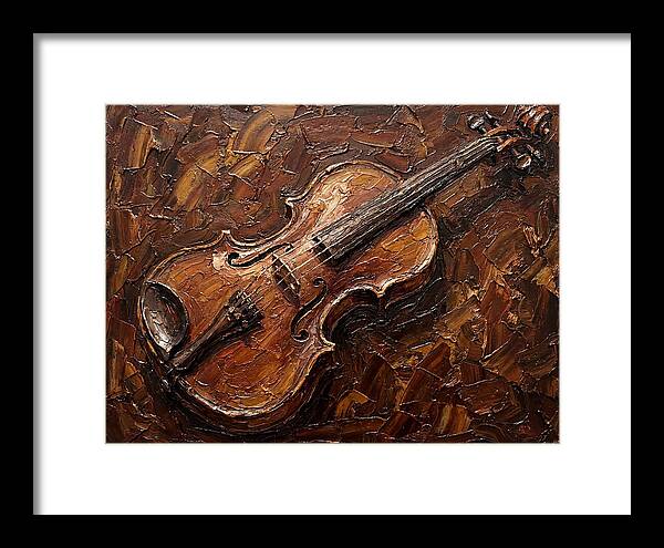 Vintage Violin In Rich Tones