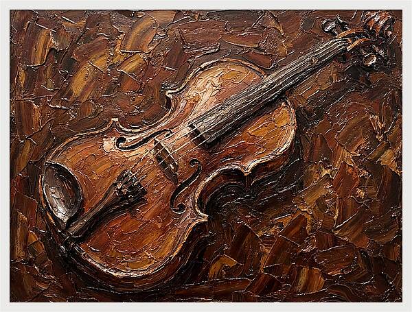 Vintage Violin In Rich Tones