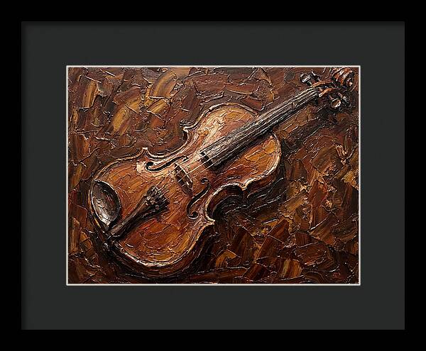 Vintage Violin In Rich Tones