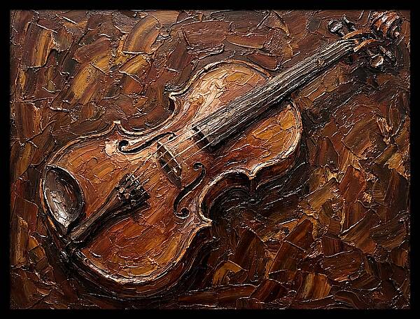 Vintage Violin In Rich Tones