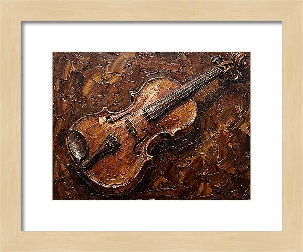 Vintage Violin In Rich Tones