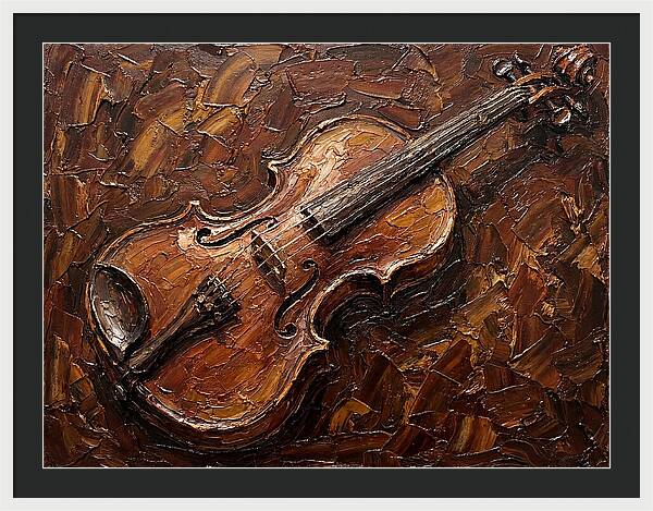 Vintage Violin In Rich Tones