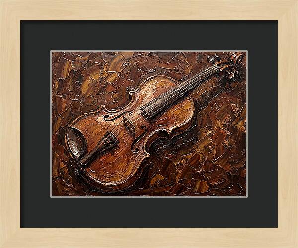 Vintage Violin In Rich Tones