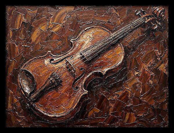 Vintage Violin In Rich Tones