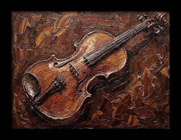 Vintage Violin In Rich Tones