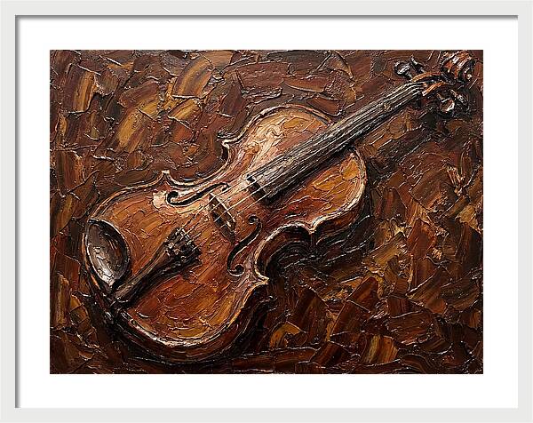 Vintage Violin In Rich Tones