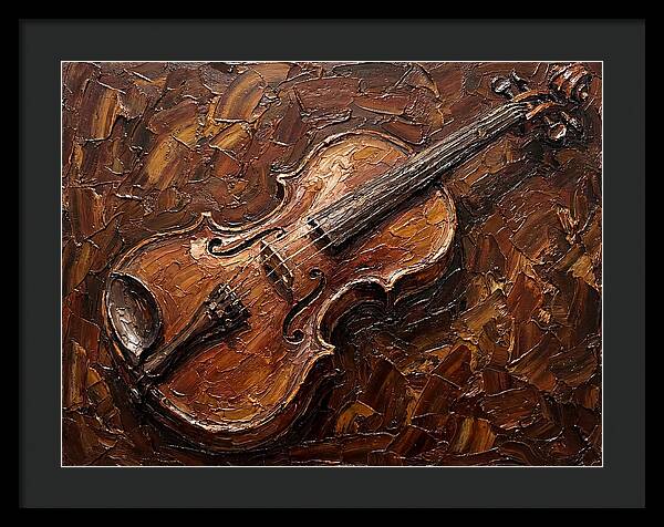 Vintage Violin In Rich Tones