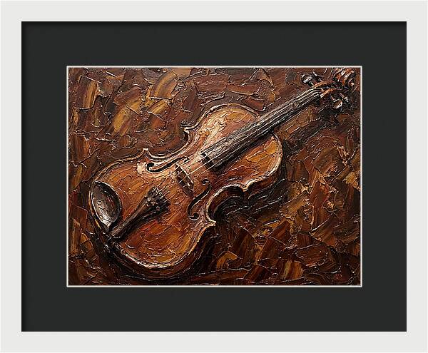 Vintage Violin In Rich Tones