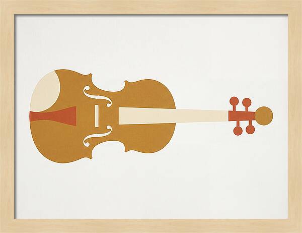 Vintage Violin Minimalism