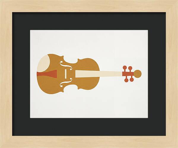 Vintage Violin Minimalism