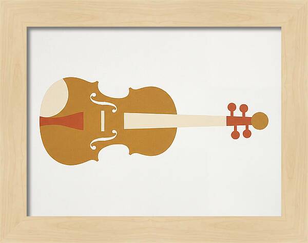 Vintage Violin Minimalism