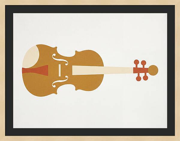 Vintage Violin Minimalism