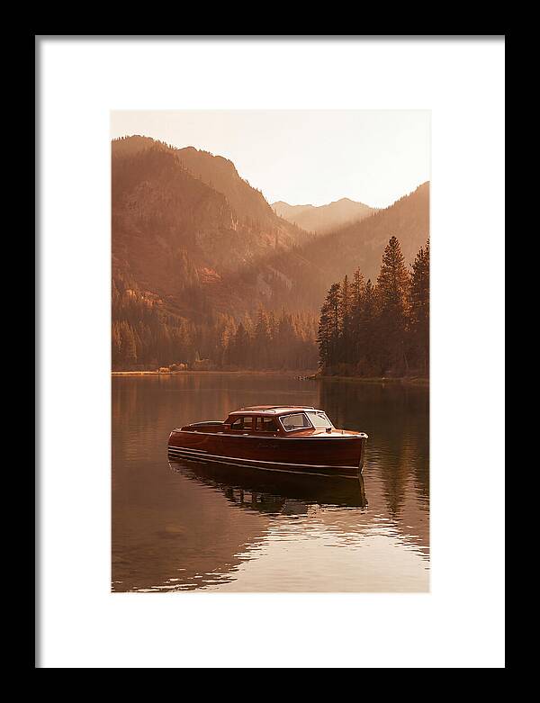 Vintage Wooden Chris Craft Boat