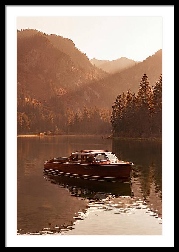 Vintage Wooden Chris Craft Boat