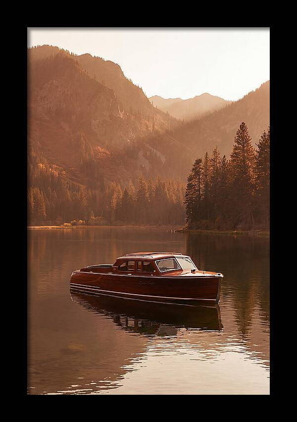 Vintage Wooden Chris Craft Boat