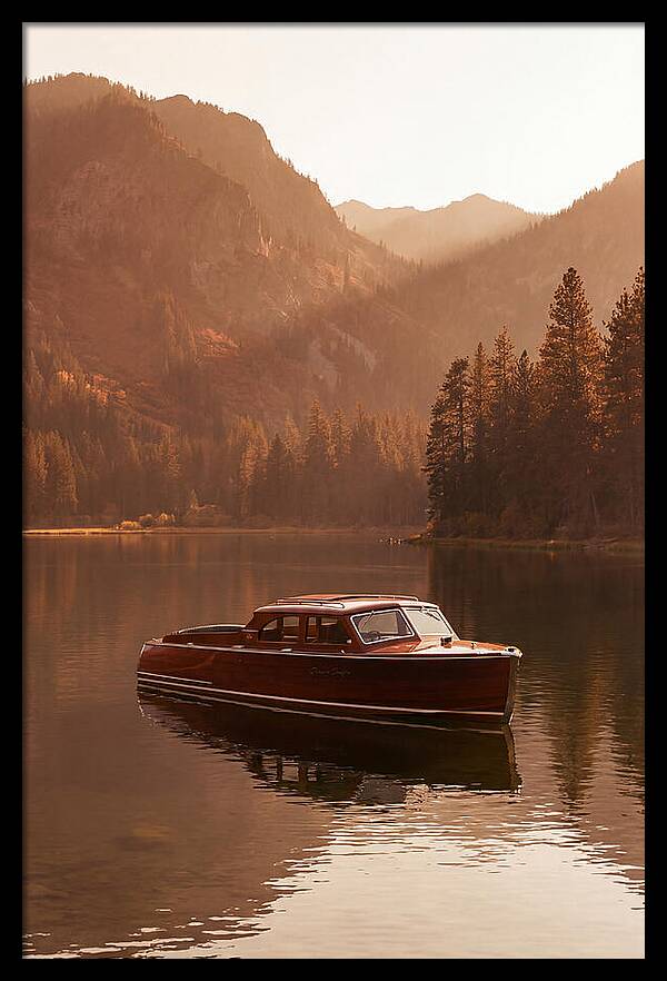 Vintage Wooden Chris Craft Boat