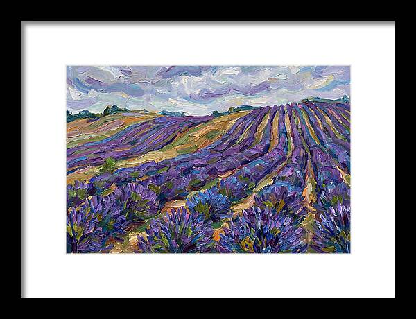 Violet Horizons Beneath Overcast Skies