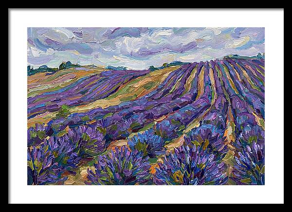 Violet Horizons Beneath Overcast Skies