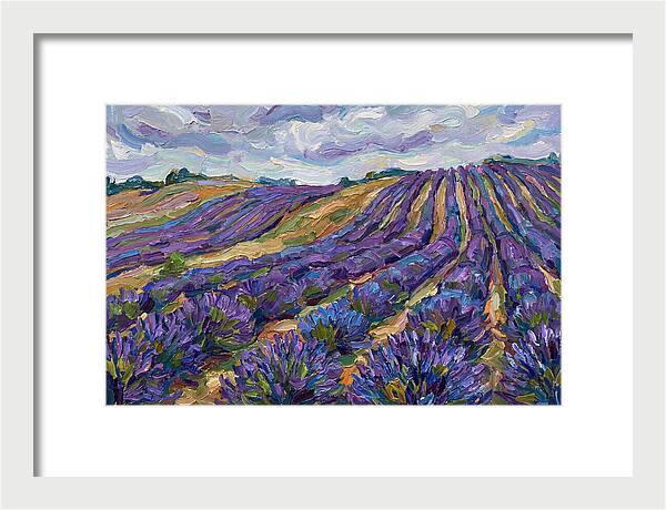 Violet Horizons Beneath Overcast Skies