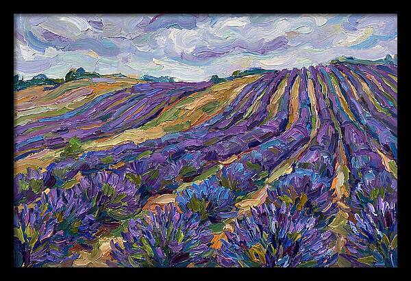Violet Horizons Beneath Overcast Skies